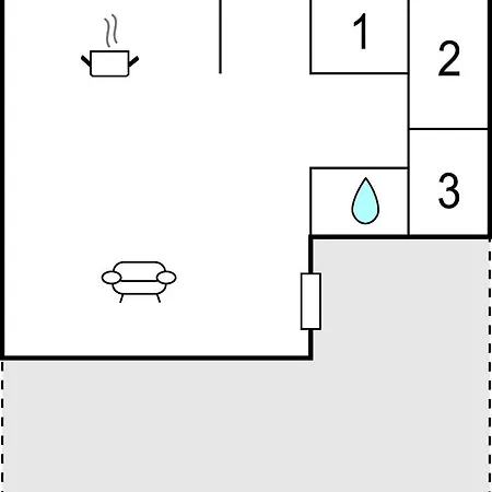 Three-bedroom In Hornbak *